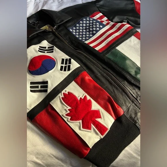 Vintage men’s leather jacket - Picture 1 of 16